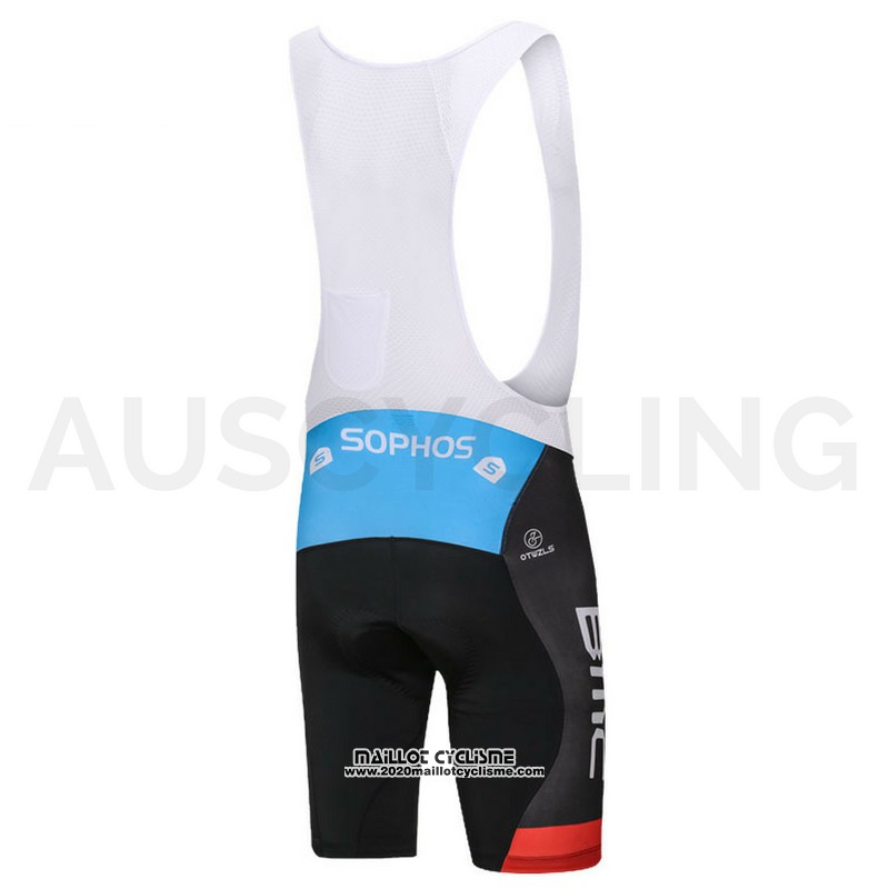 2018 Maillot Ciclismo BMC Noir et Rouge Manches Courtes et Cuissard